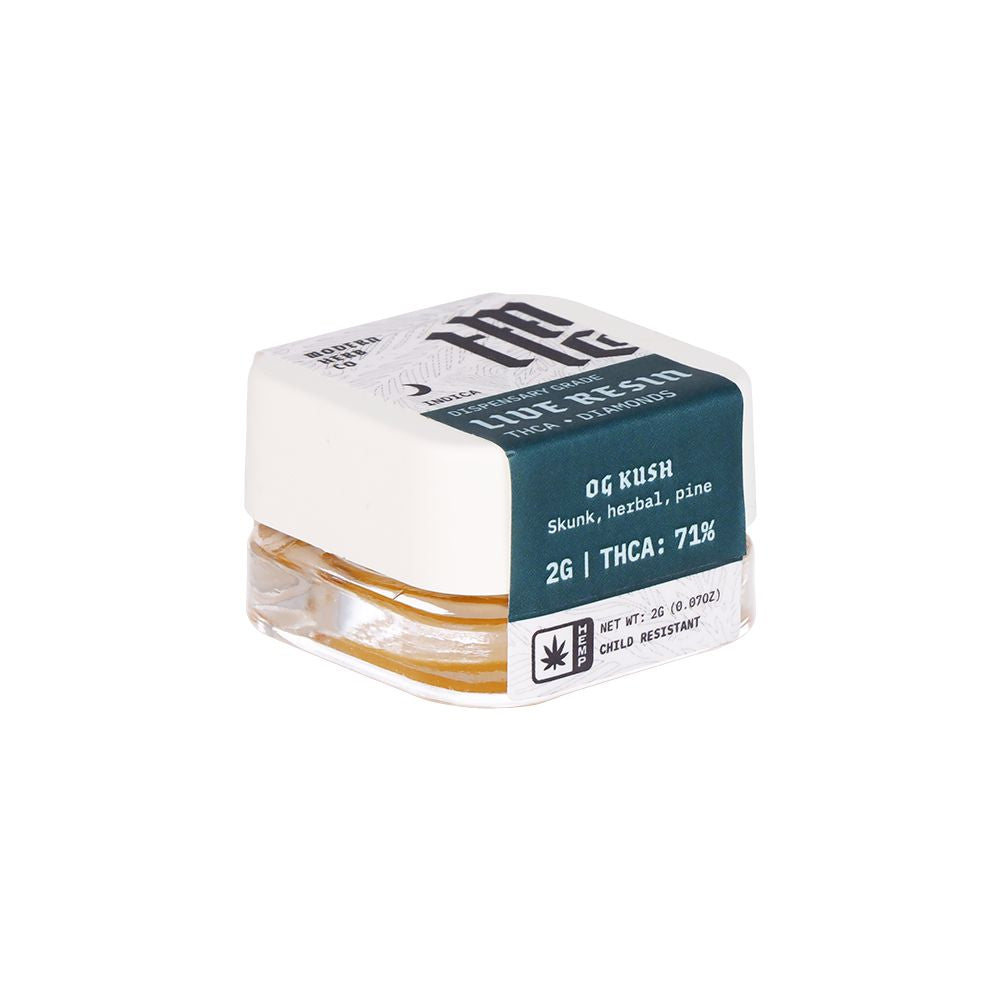 Modern Herb Co Dispensary Grade Live Resin THCA Dabs - 2g