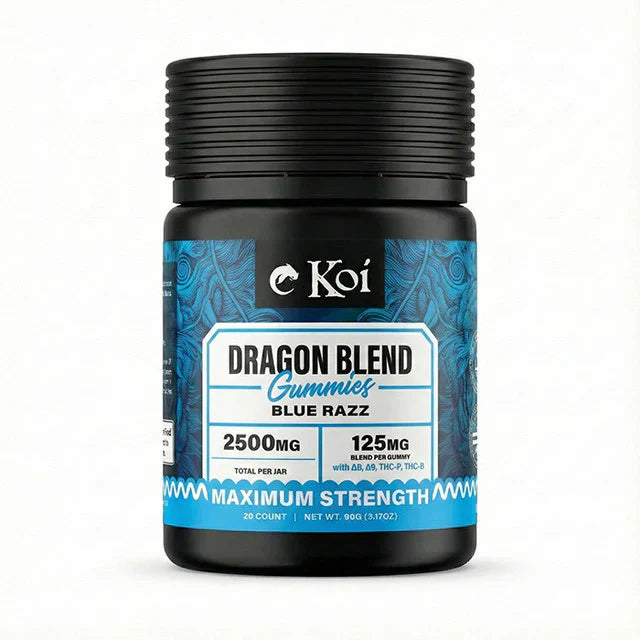 Koi Dragon Blend Gummies 2500mg