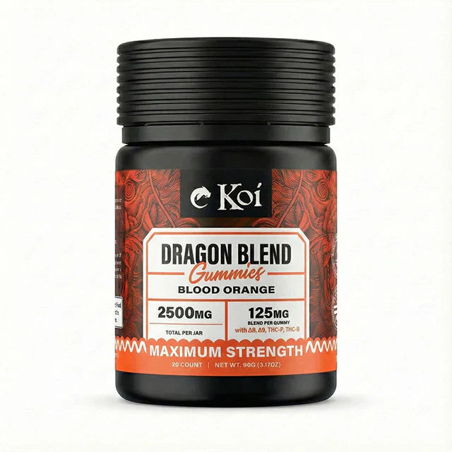 Koi Dragon Blend Gummies 2500mg