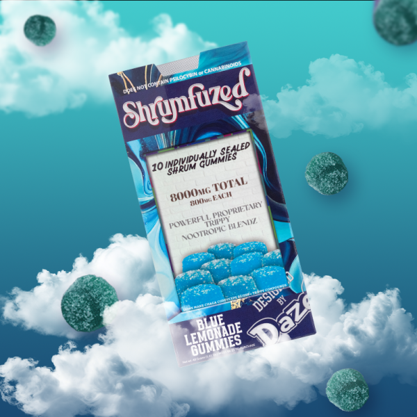Shrumfuzed Mushroom Gummies 8000mg