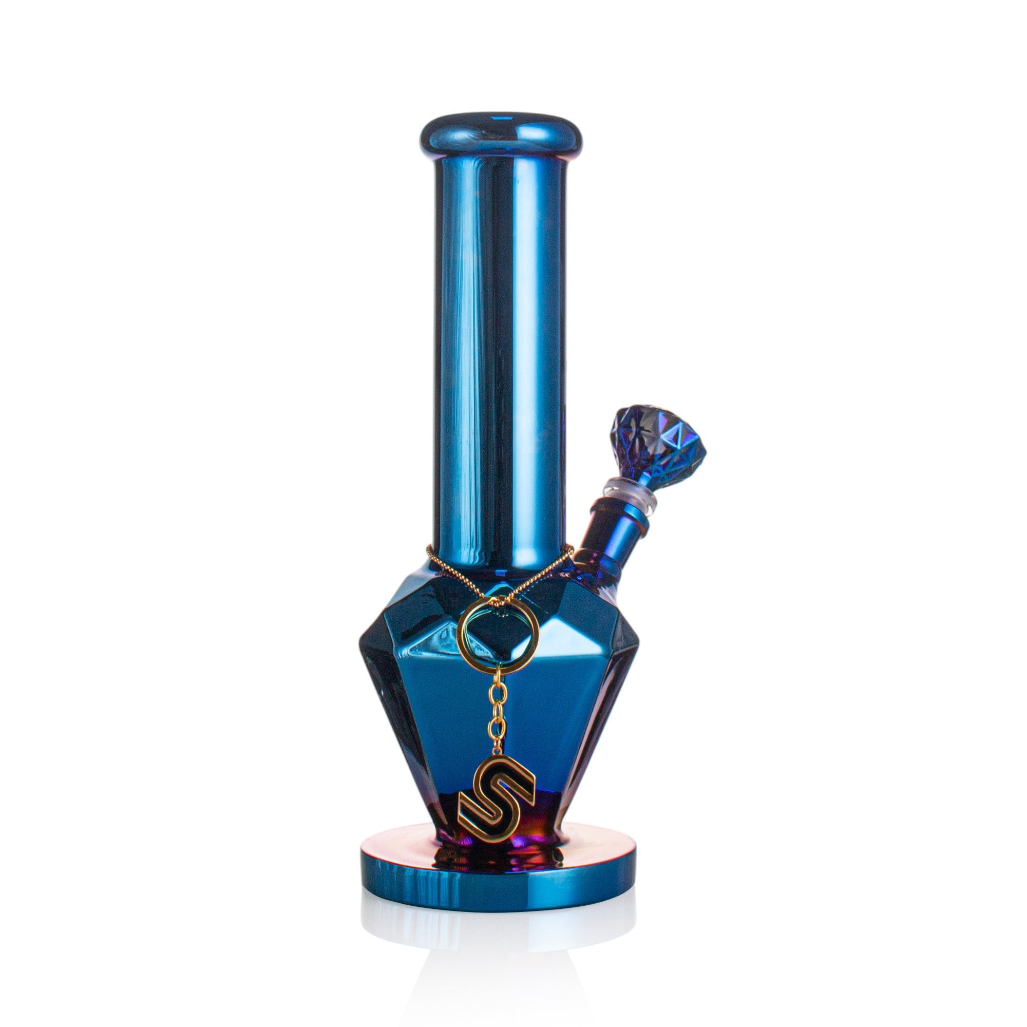 SENSE GLASS Glass Diamond Beaker 12"