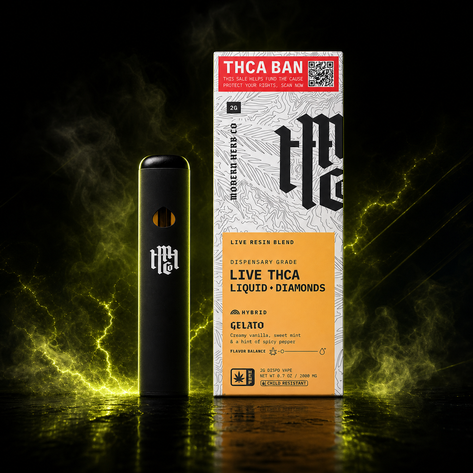 Modern Herb Co SAVE THCA Liquid Diamonds Disposable | 2g