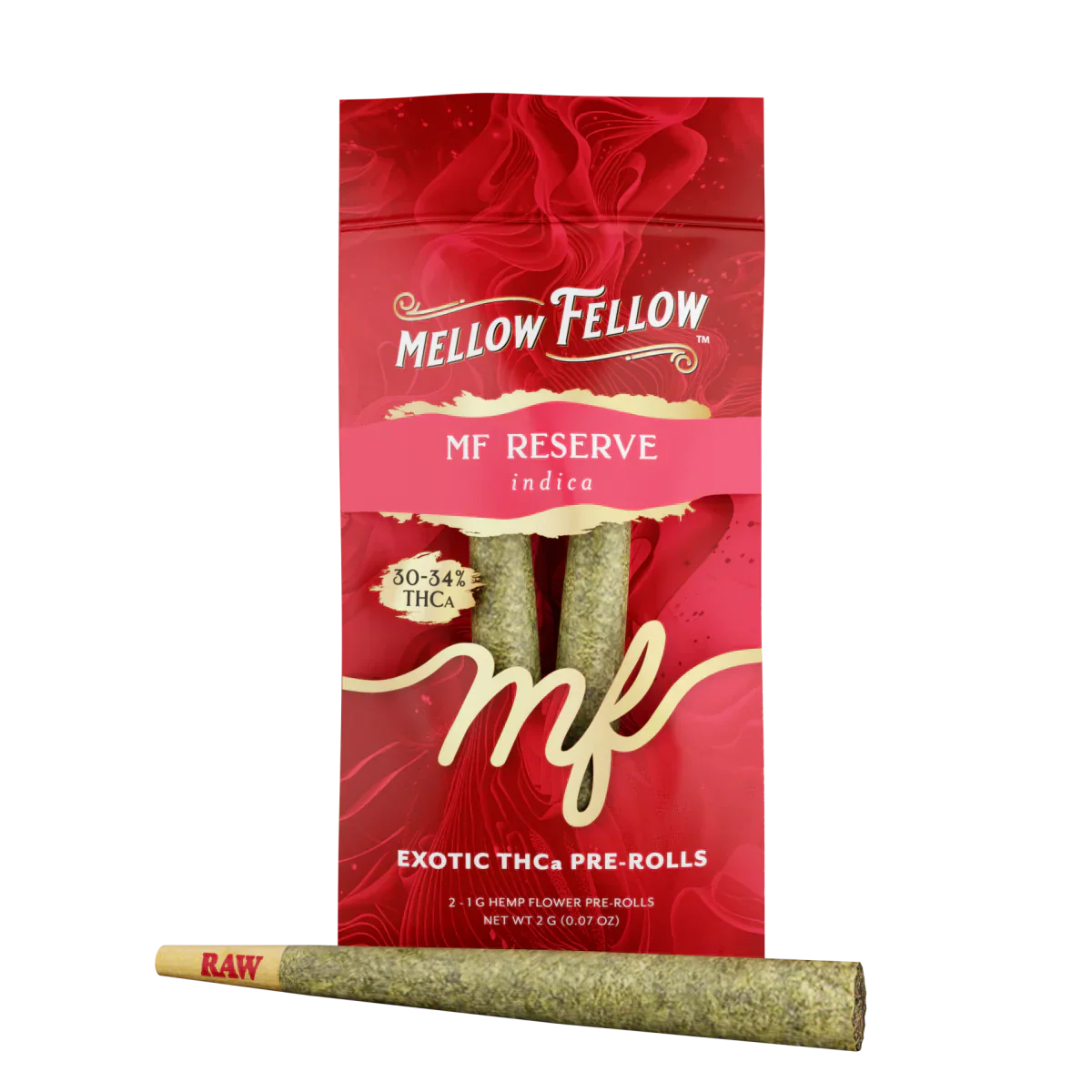 Mellow Fellow THCA Pre Roll 2ct 4g