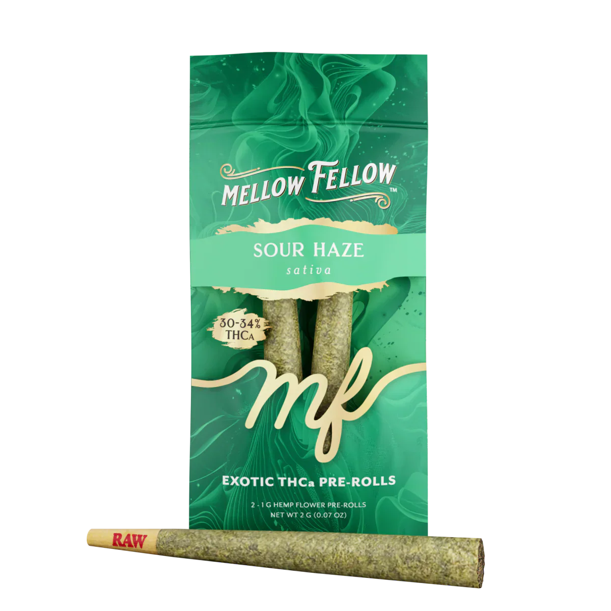 Mellow Fellow THCA Pre Roll 2ct 4g