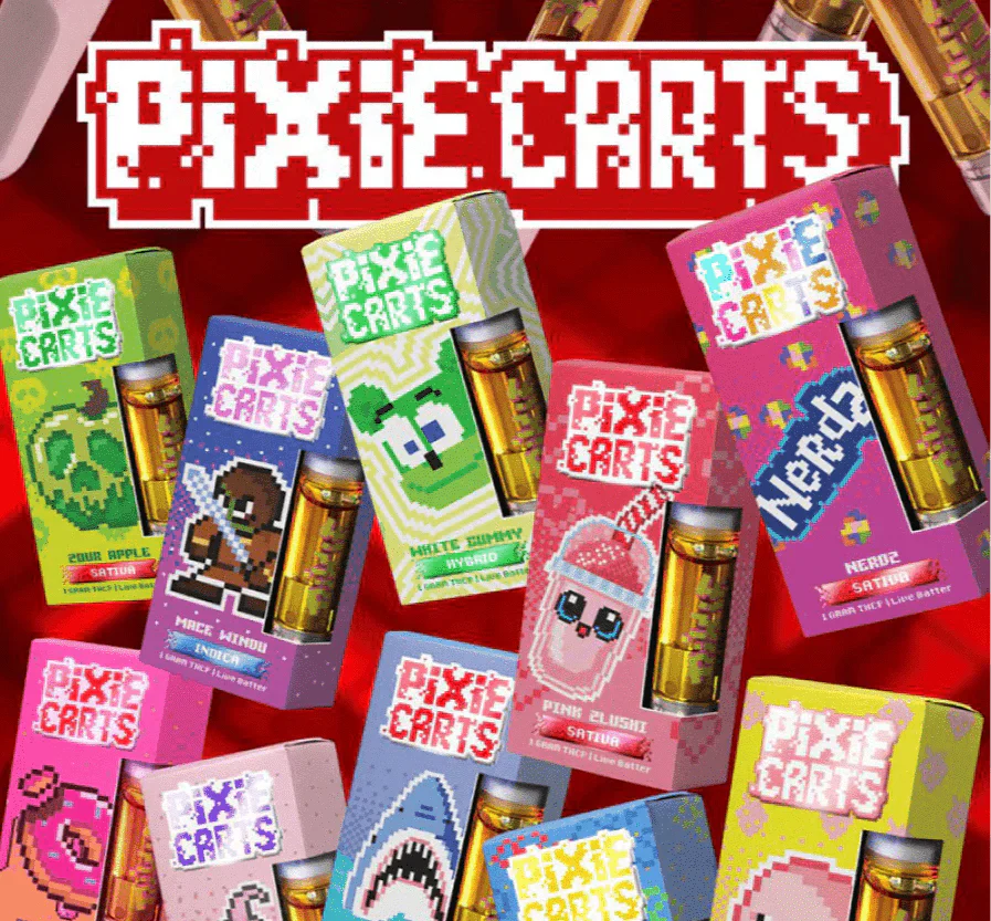 Pixie Dust - THCP - Vape Carts - 1 Gram - Pink Wazabi