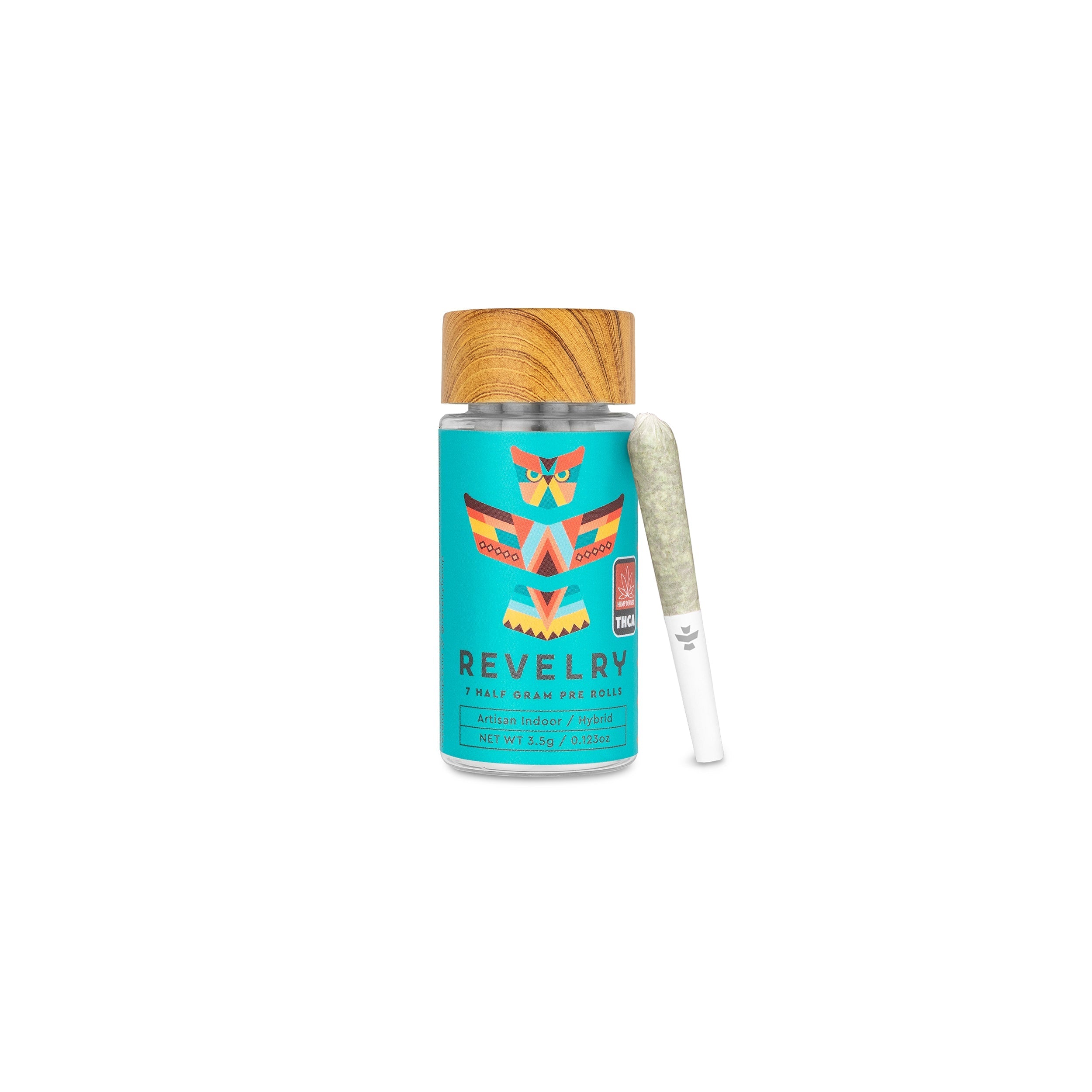Revelry Lemon Cherry Gelato (LCG) THCA Pre Rolls 7 Pack
