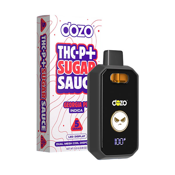 Dozo THC-P + Sugar Sauce Disposable | 5g - Melted Rainbowz – Sativa / Single