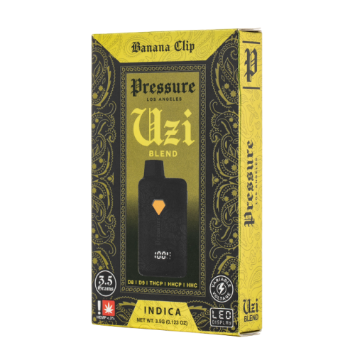 Pressure LA Uzi Blend Disposable Vape 3.5G - Kiwi Mojito (Sativa)
