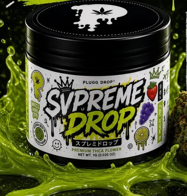 Plugg Drop Svpreme Drop THC-A Flower 1G Jar