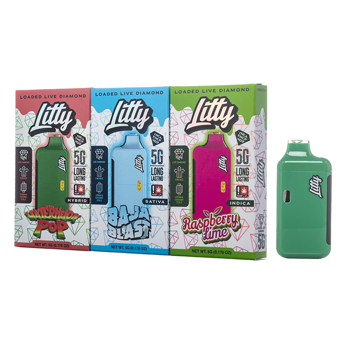 Litty THC-A Liquid Diamond Disposable 5G