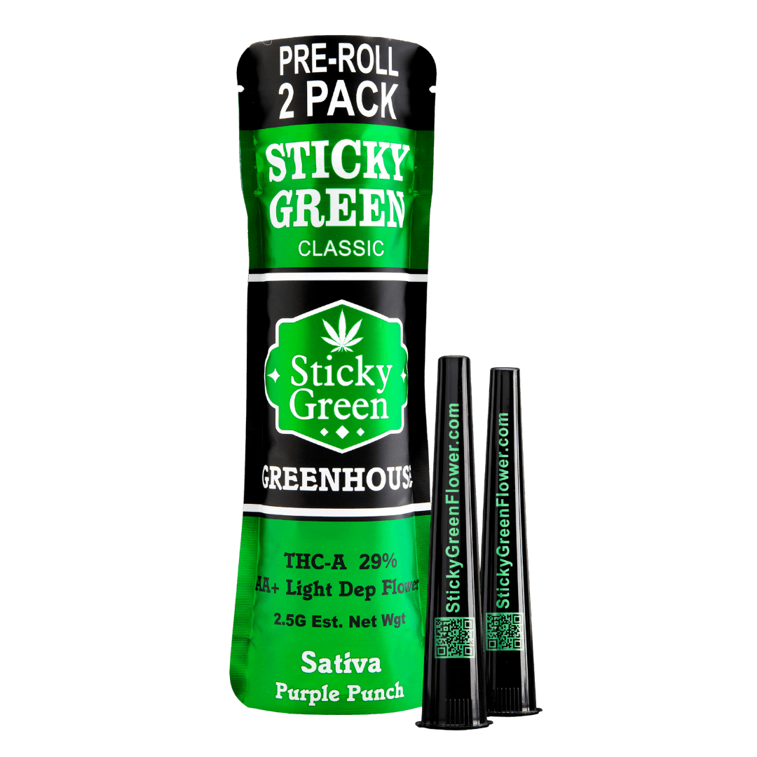 Sticky Green Green House Pre Rolls 2.5g image 3