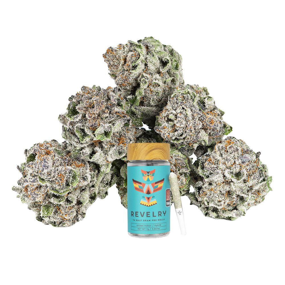 Revelry Premium Indoor THCA Pre-Rolls | 0.5g | 14pc Pack