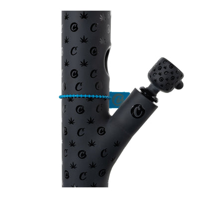 Cookies 14'' V Straight Waterpipe - Black Logo