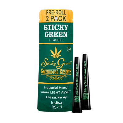 Sticky Green Green House Reserve Pre Rolls 2.5g