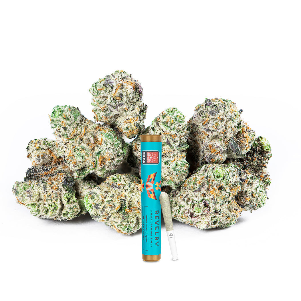 Revelry Georgia Pie THCA Pre Rolls 2 Pack