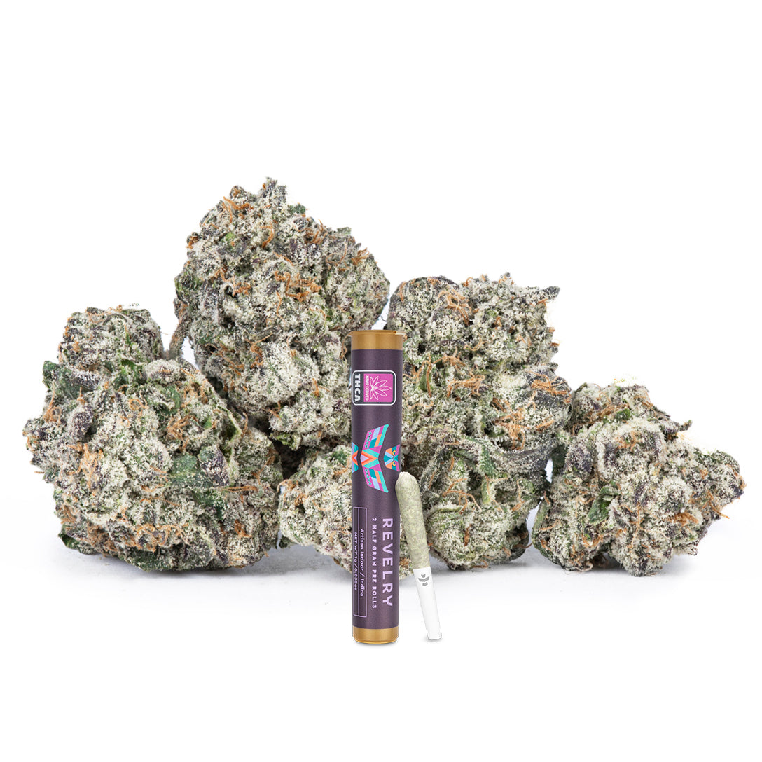 Revelry Frosted Runtz THCA Pre Rolls 2 Pack