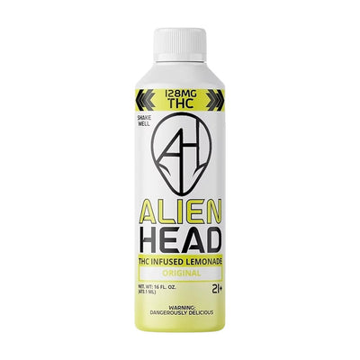 Alien Head D9 THC Lemonade | 16oz | 128mg | 4ct
