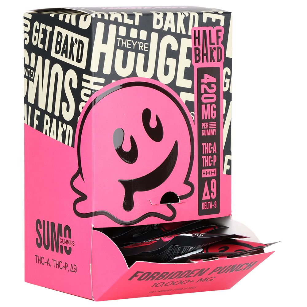 Half Bak'd Sumo THCA, THCP & D8 Gummies