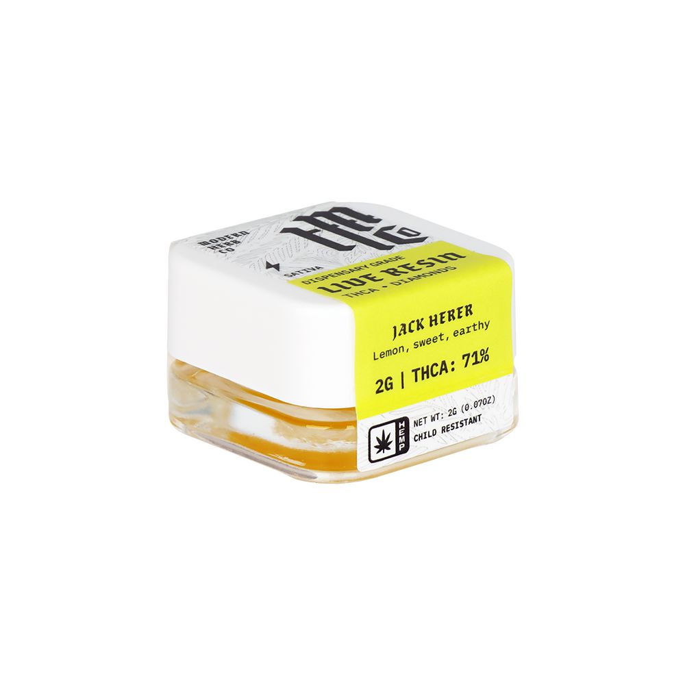 Modern Herb Co Dispensary Grade Live Resin THCA Dabs - 2g
