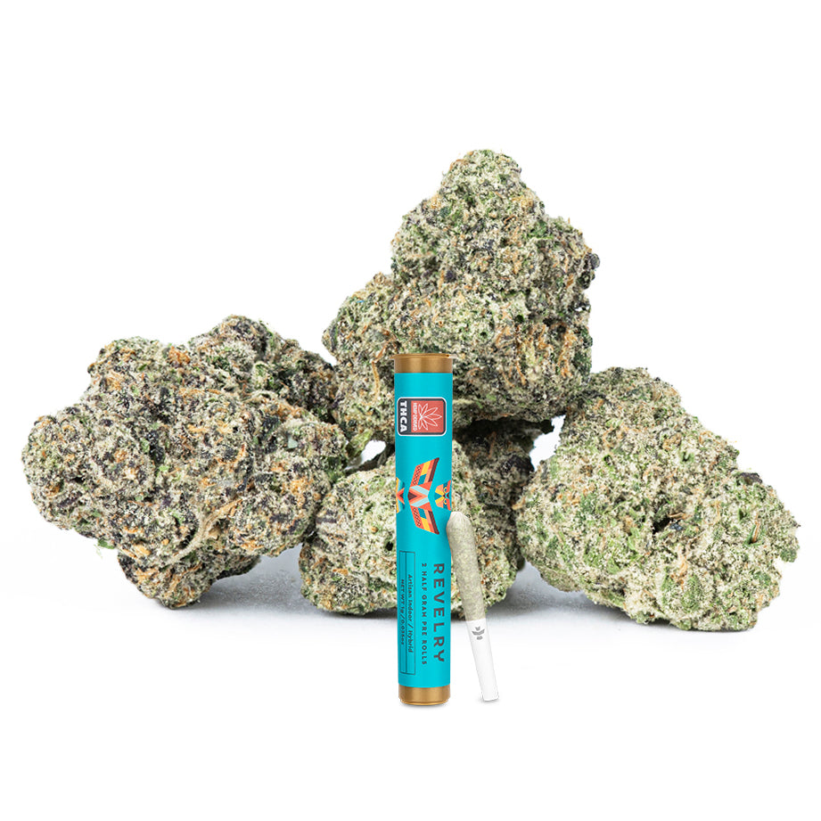 Revelry Pink Guava THCA Pre Rolls 2 Pack