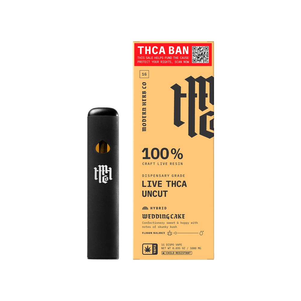 Modern Herb Co SAVE THCA Live Resin Uncut Disposable | 1g