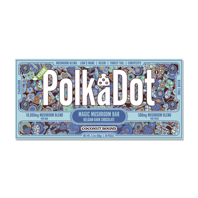 Polk A Dot Mushroom Chocolate Bar 10000mg