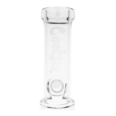 Cookies 17'' Straight 2 Da Dome Waterpipe - Clear Logo