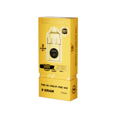 Flying Horse 3-in-1 Dubai Gold Edition THCp – 9g Disposable