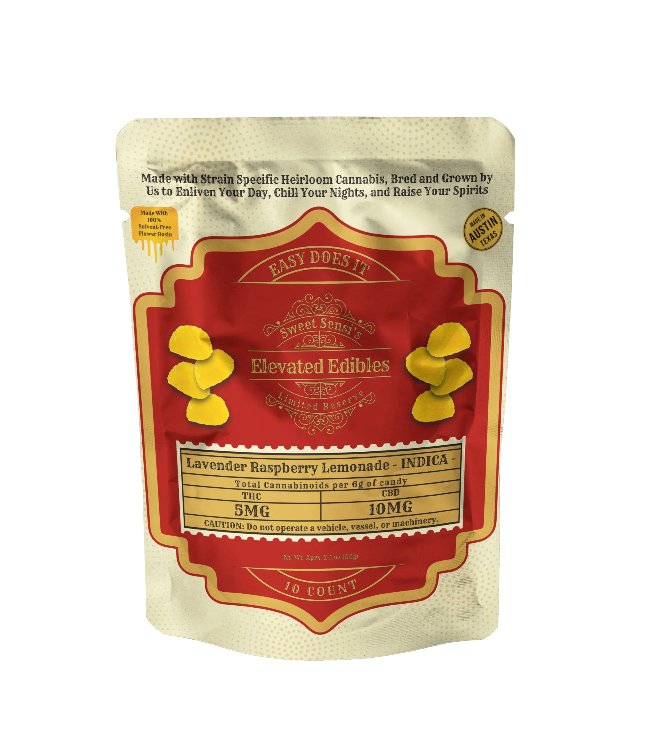 Sweet Sensi Easy Does It Gum Drops 50mg