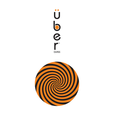 Uber GOG 15" (50x7mm) Ice Pinch Beaker w/ swirls