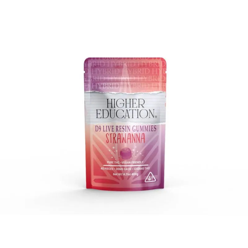 Higher Education Delta 9 Live Resin Gummies 1200mg