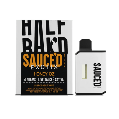 Half Bak'd Sauce'd Exotix Disposable 4G