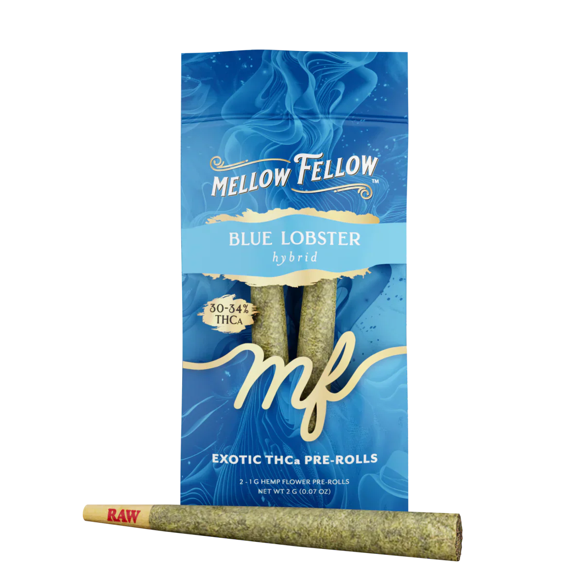 Mellow Fellow THCA Pre Roll 2ct 4g