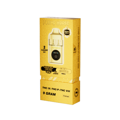 Flying Horse 3-in-1 Dubai Gold Edition THCp – 9g Disposable