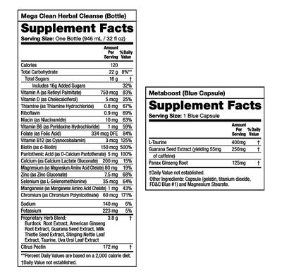 Detoxify Mega Clean NT Herbal Cleanse