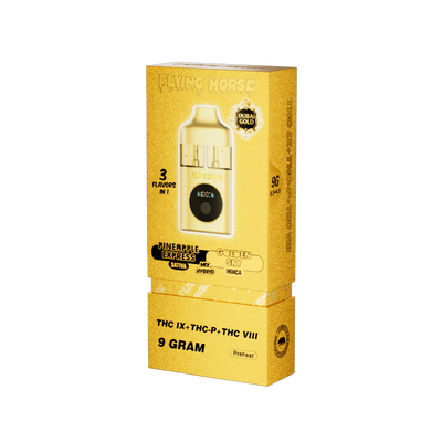 Flying Horse 3-in-1 Dubai Gold Edition THCp – 9g Disposable