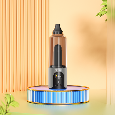 Puffshot Portable Easy-to-Use Vape Cup Blue for 510 Cartridge & Dab