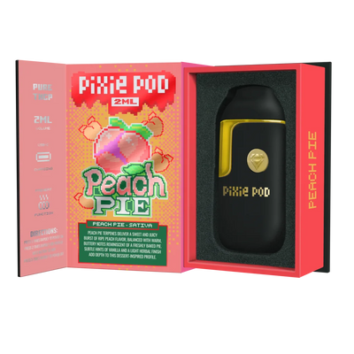 PIXIE POD: THCP DISPOSABLE - 2G - Peach Pie / Single