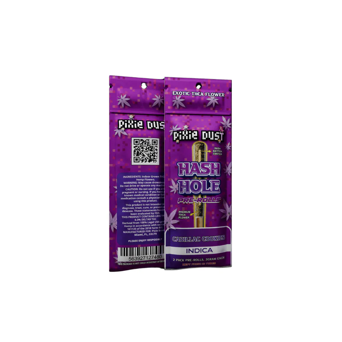 Pixie Dust THCA Hash Hole Pre-Rolls