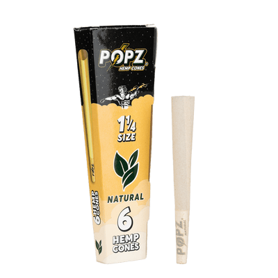 King Palm - 1 1/4 Size Hemp Cones - 6 Counts Per Pack - 30 Packs Per Box