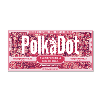 Polk A Dot Mushroom Chocolate Bar 10000mg