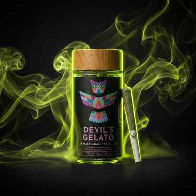 Revelry Devil's Gelato THCA Pre Rolls 14 Pack