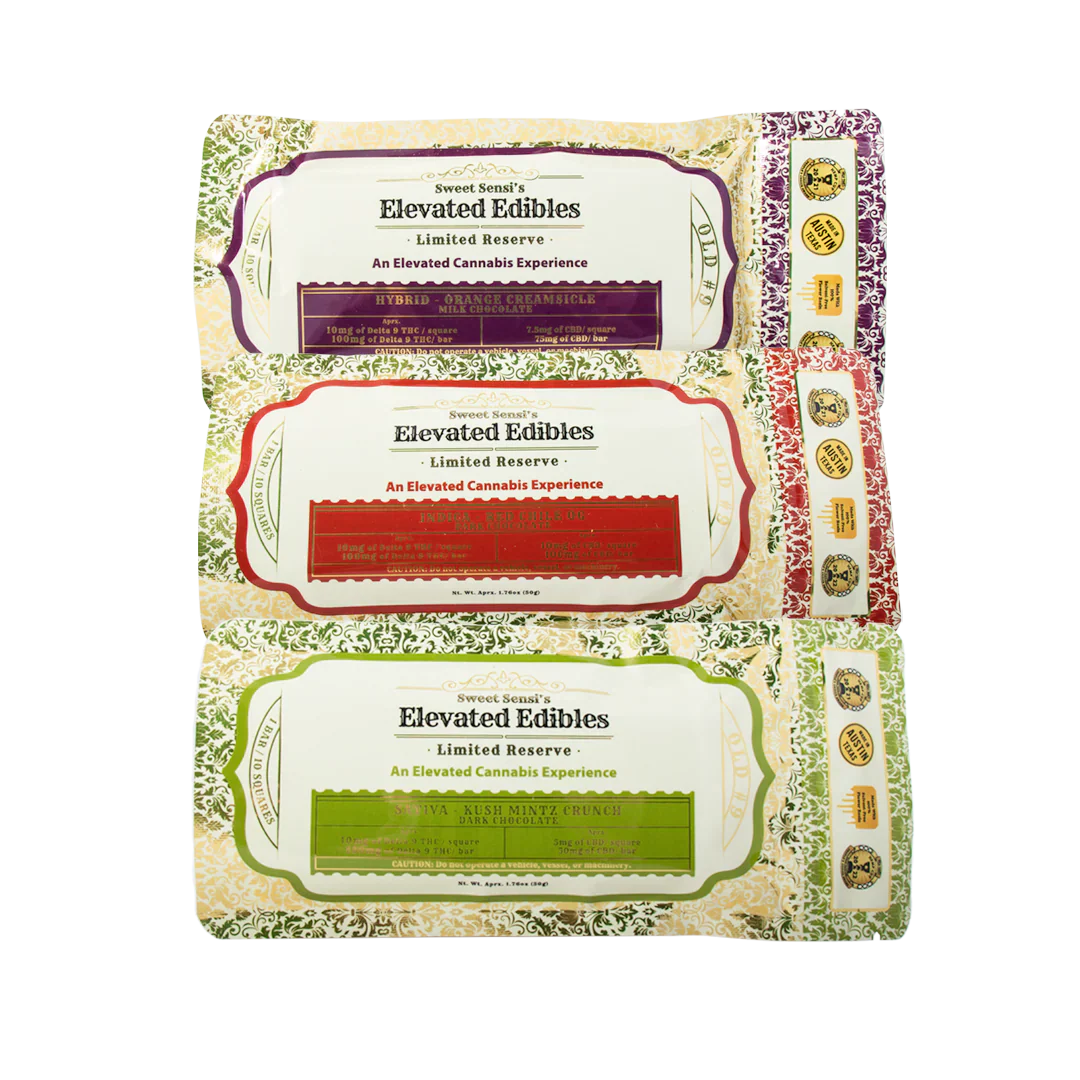 Sweet Sensi Elevated Chocolate Bars 175mg