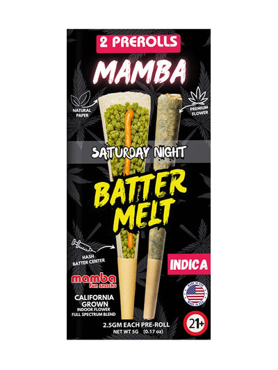 Mamba Batter Melt THCa Prerolls 2ct