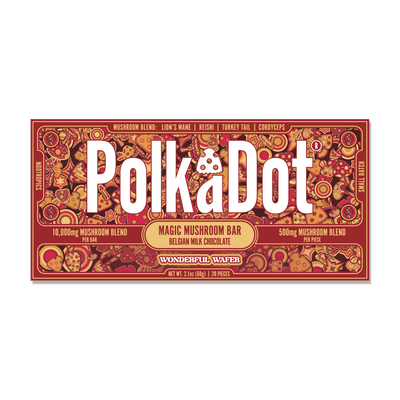 Polk A Dot Mushroom Chocolate Bar 10000mg