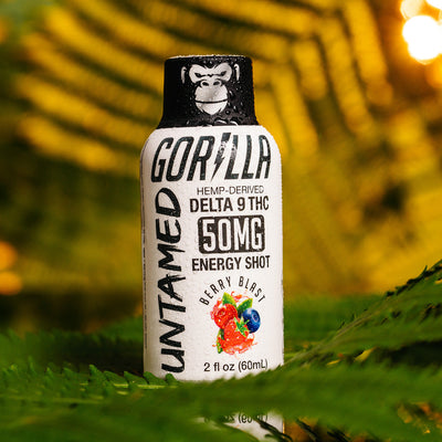 THC Energy Drink Shots - UNTAMED 50MG