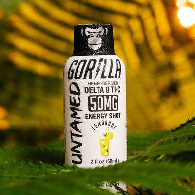 THC Energy Drink Shots - UNTAMED 50MG