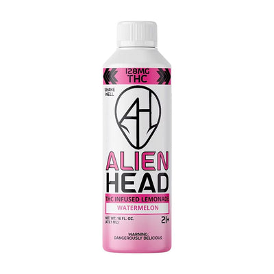 Alien Head D9 THC Lemonade | 16oz | 128mg | 4ct