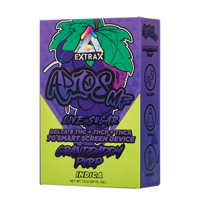 Delta Extrax Adios MF Disposable 7G - Pineapple Express (Sativa) / Single