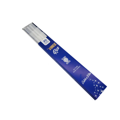Vibes Cones - King Size - 20 Cones Per Pack - 8 Packs Per Box